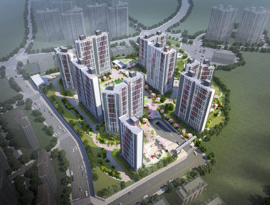 오산시 현대 지역주택조합 제공, "상기 이미지는 소비자의 이해를 돕기 위해 제작된 것으로 실제와 다를 수 있음"